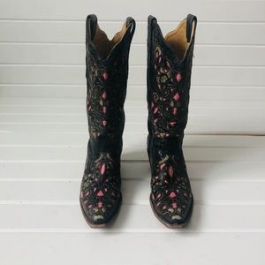 Corral Boots Pink/Brown